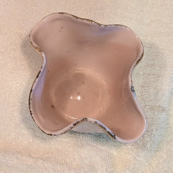 Richard Japan Porcelain Handkerchief Small Vase Holder Decor 1960s - Picture 4 of 12